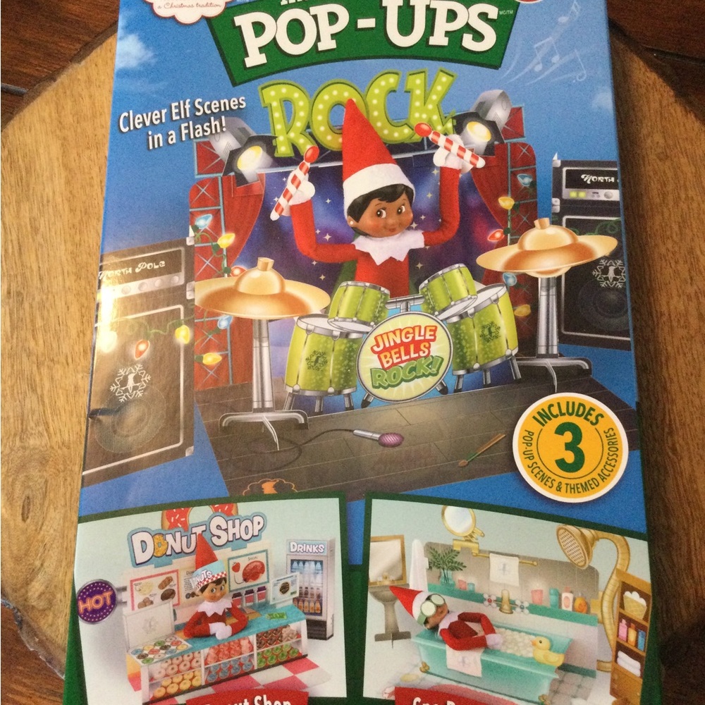 The Elf on the Shelf Elves at Play Insta Moment Pop ups Drum Set